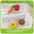 3D Strawberry Cup Cake Shaped Eraser